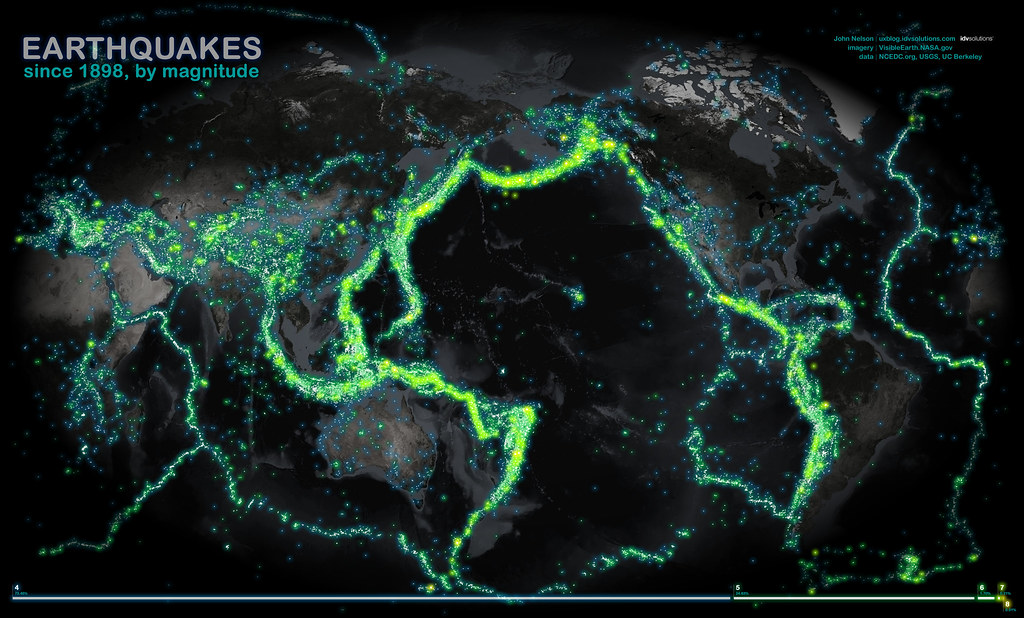 100 Years of Earthquakes 