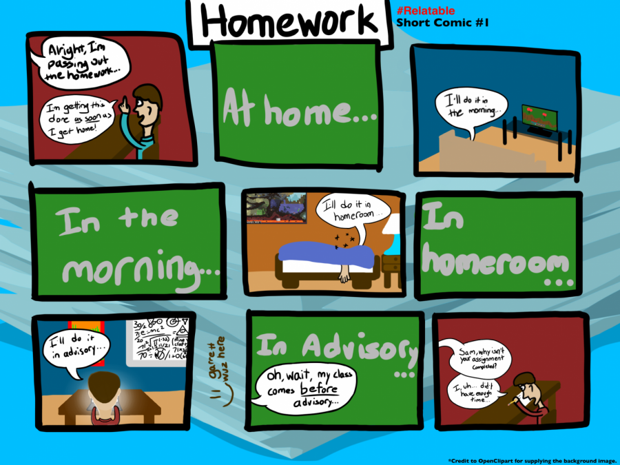 #Relatable Short Comic #1: Homework